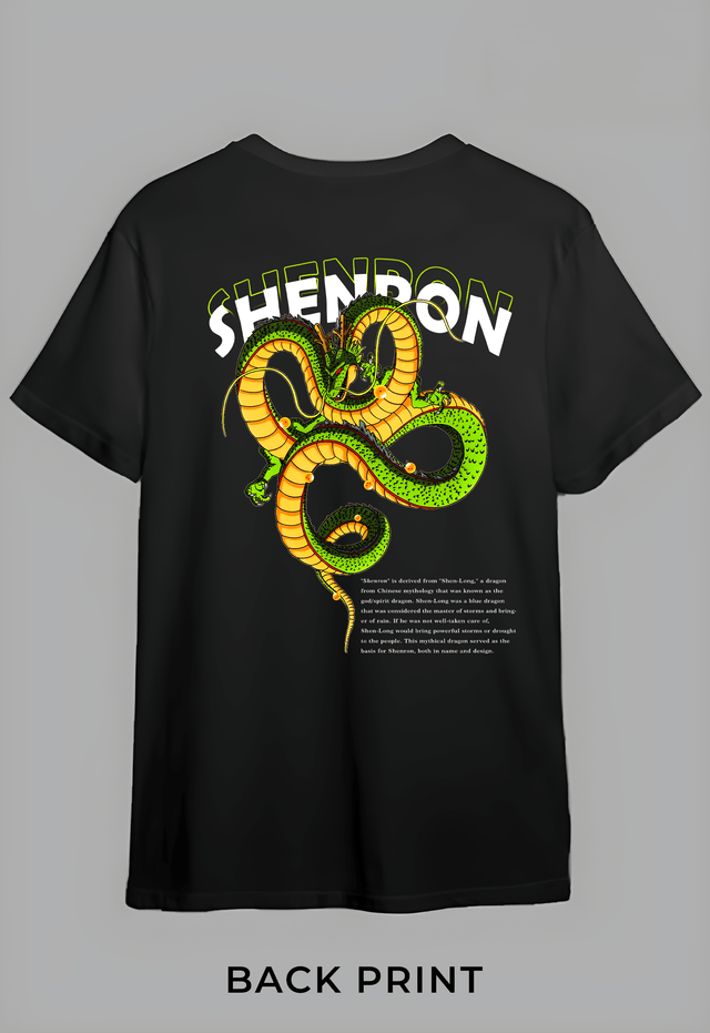 Shenron Round Neck Tshirt- Dragon Ball