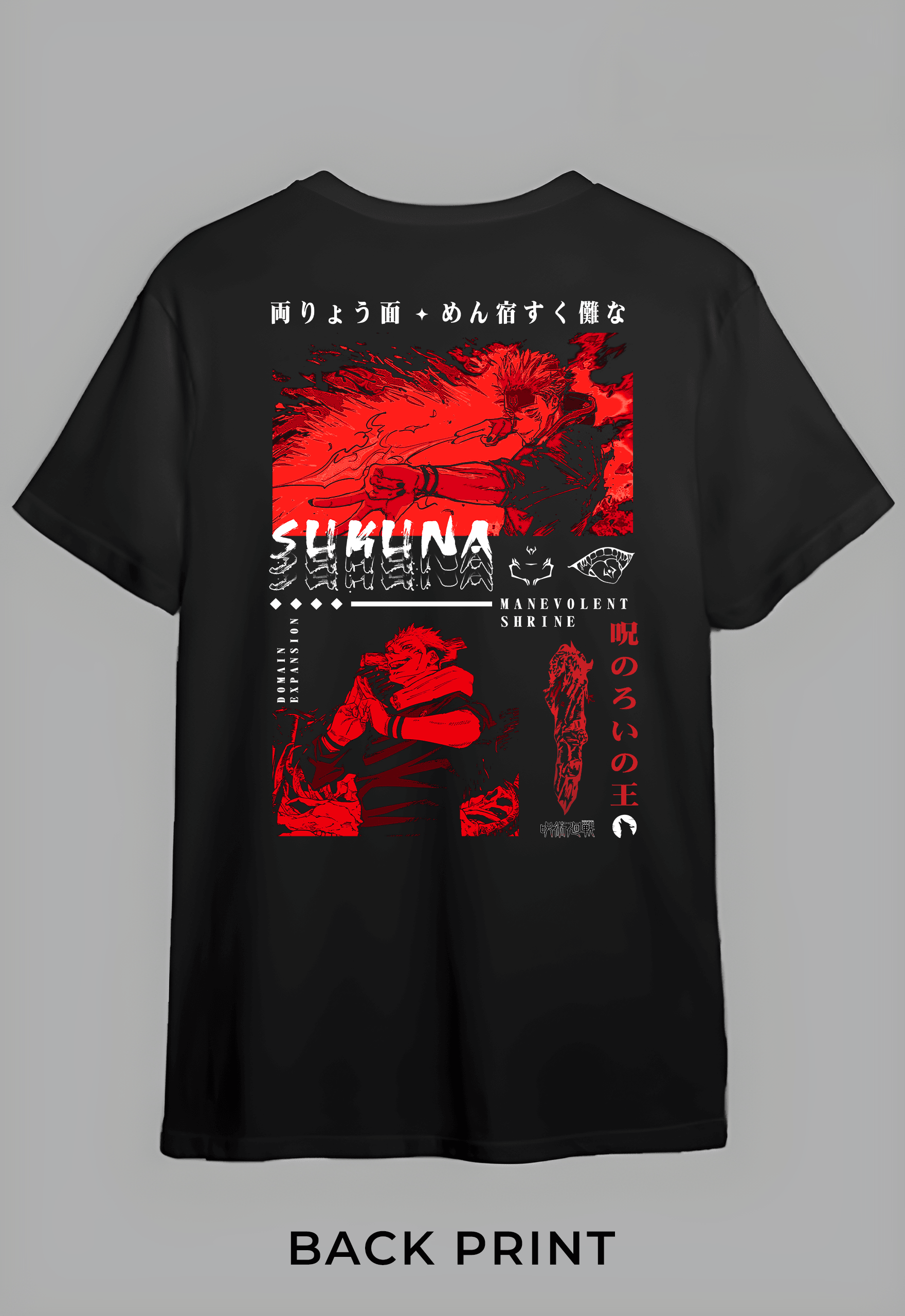 Sukuna Regular Fit Tshirt