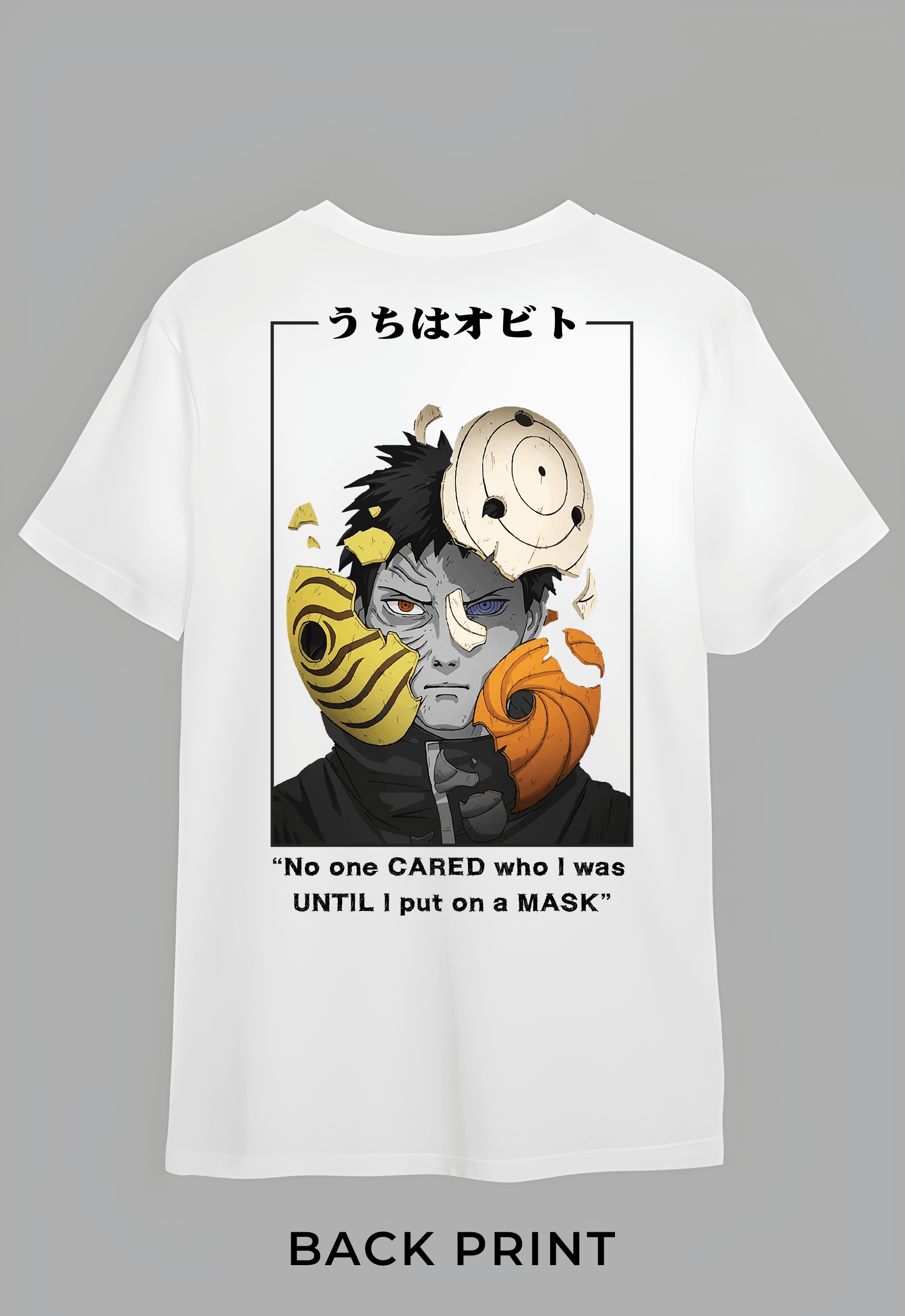 Obito Uchiha Regular Fit Tshirt