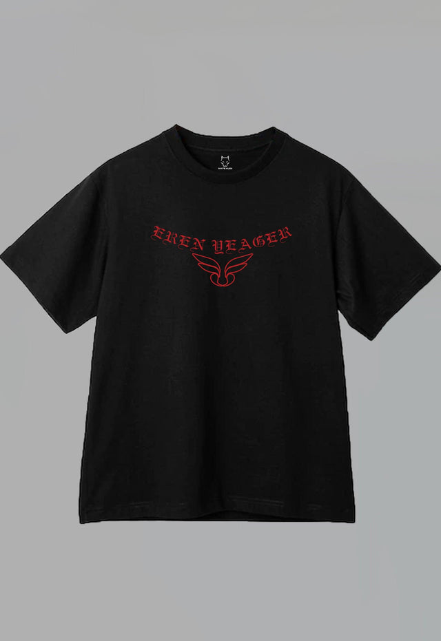 Eren Yeager T-shirt - Attack On Titan (Oversized)