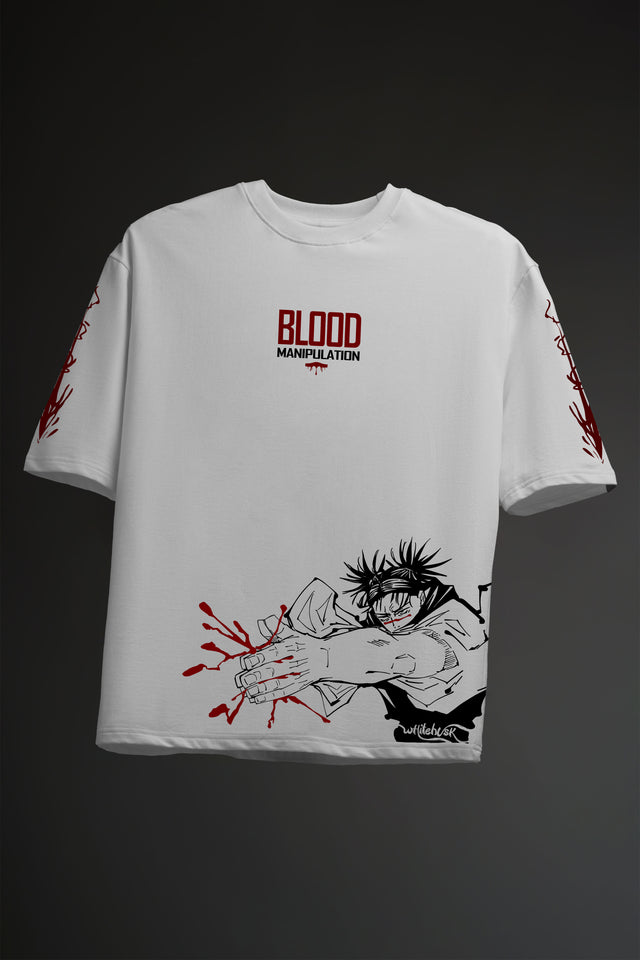 Blood Manipulation - Jujutsu Kaisen - Oversized Tshirt